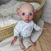 【リボーンドール】 ELF Amazon | Anano Reborn Elf Baby 17インチ ハンドメイド